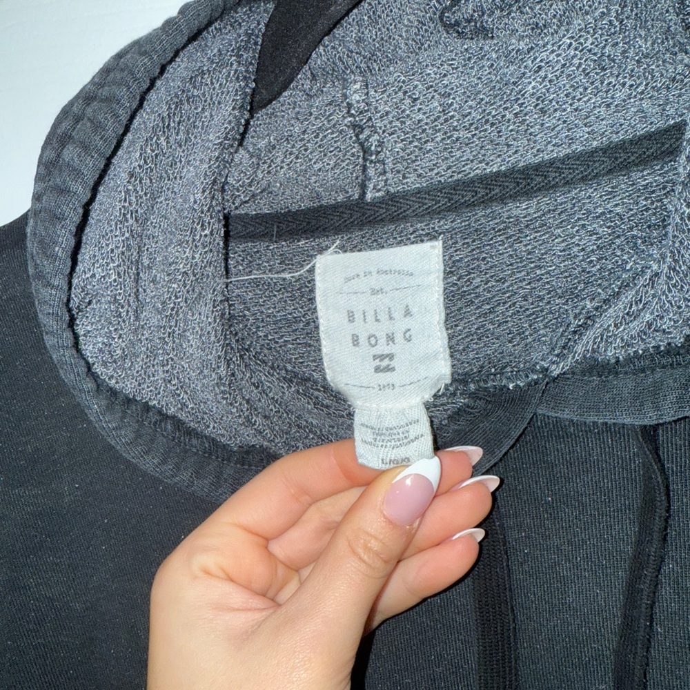 Billabong Charcoal Hoodie - Picture 6 of 8